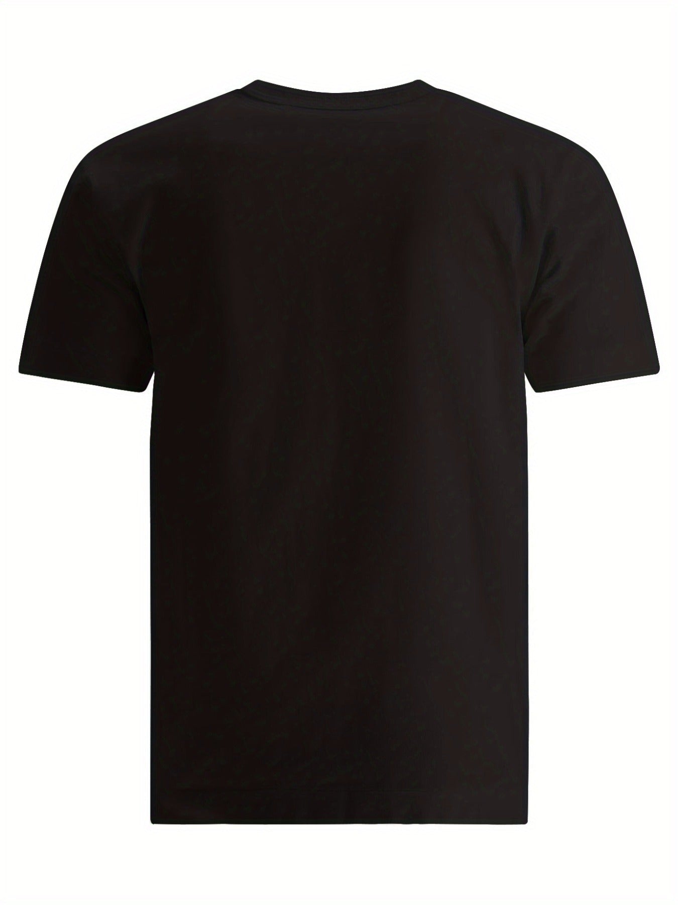 USA & JAPAN Elements Pattern Print Pure Cotton Material Men's T-shirt, Super Soft Men's Light Breathable Short Sleeved T-shirt
