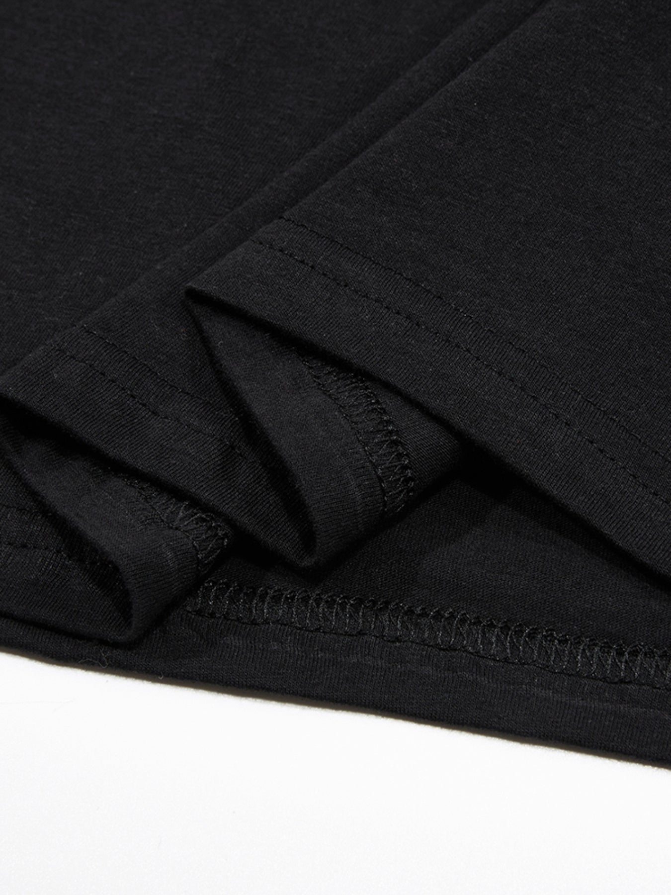 Unisex Graphic Printed Black T-Shirt