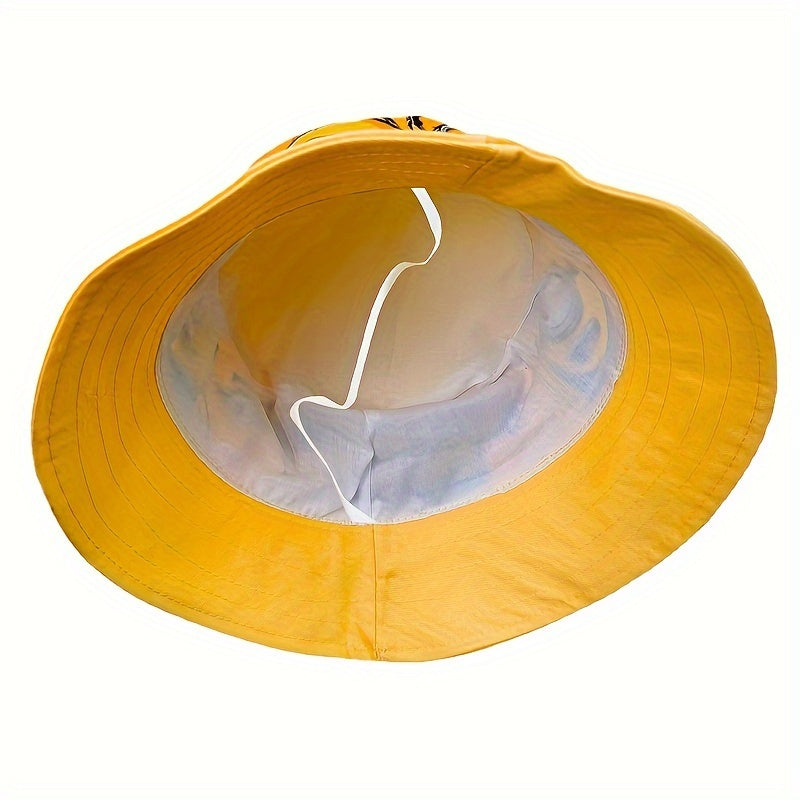 Minions Cute Cartoon Bucket Hat - Lightweight,, Perfect for Travel & Beach Parties, Sun Protection Essential