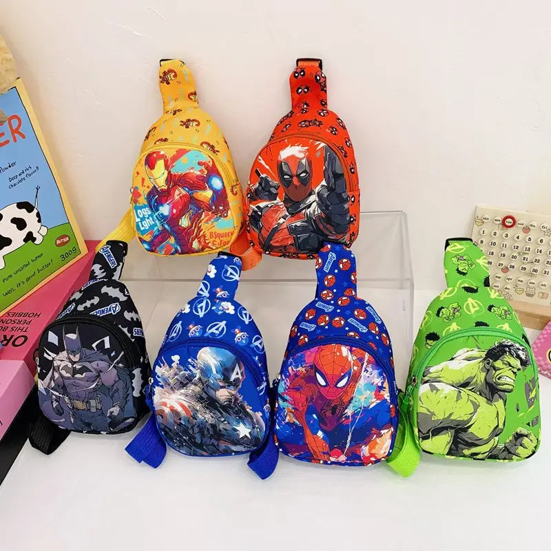 🦸‍♂️ Superhero Sling Backpacks – Collector’s Edition