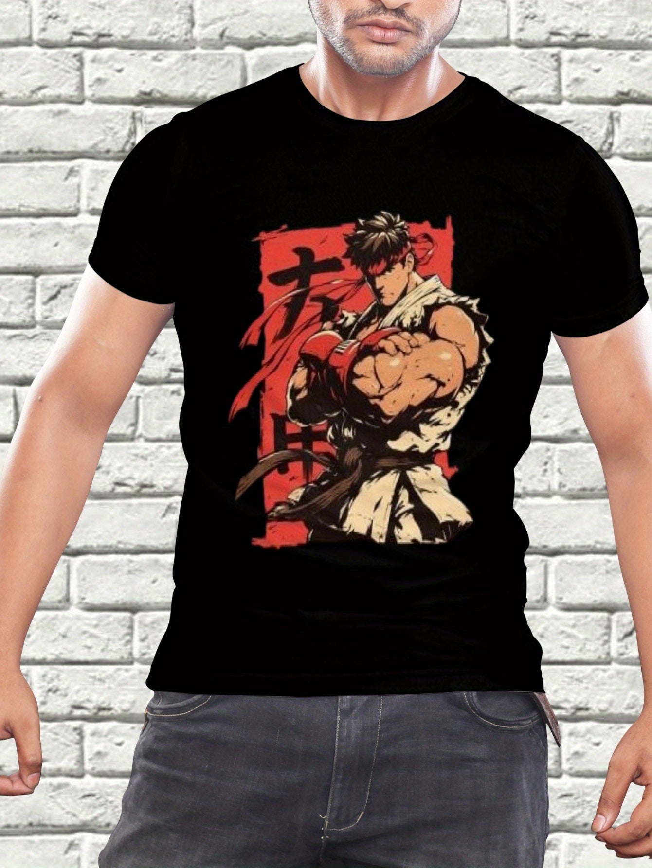 Ryu and Akuma Capcom Game Gamer T-Shirt