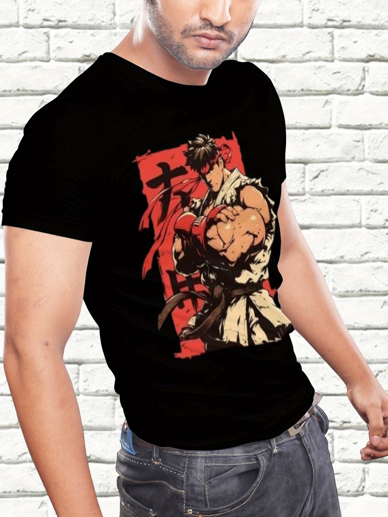 Ryu and Akuma Capcom Game Gamer T-Shirt