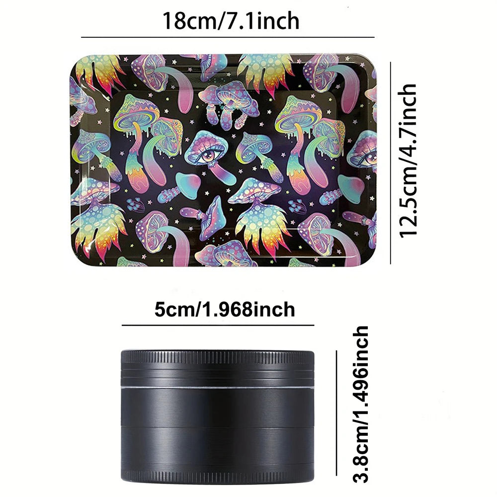 3Pcs Tray/W Metal **SMOKING DEVICES**