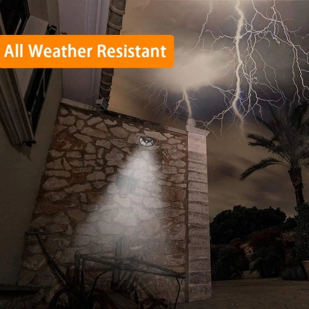 Solar Power Wall Light-Motion Sensor Waterproof
