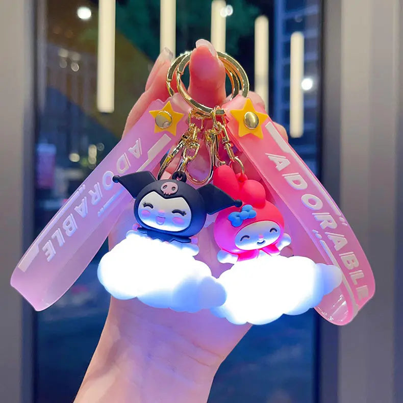 Whether unlocking doors in the dark or simply showing off your love for Hello Kitty, this keychain is the perfect companion.