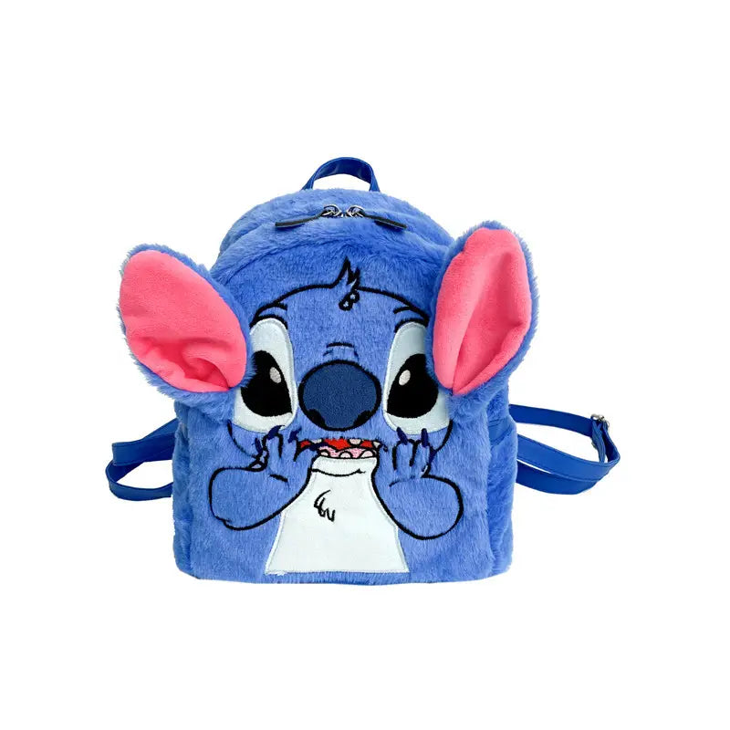 Plush Kids Stitch Bag, inspired by everyone’s favorite mischievous alien from Lilo & Stitch!