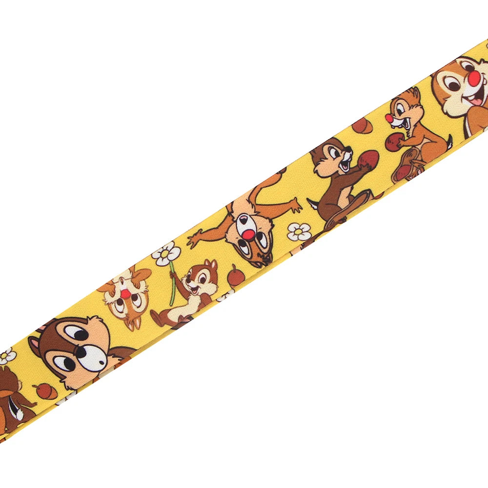 Dineys Chip Dale Squirrels Lanyard