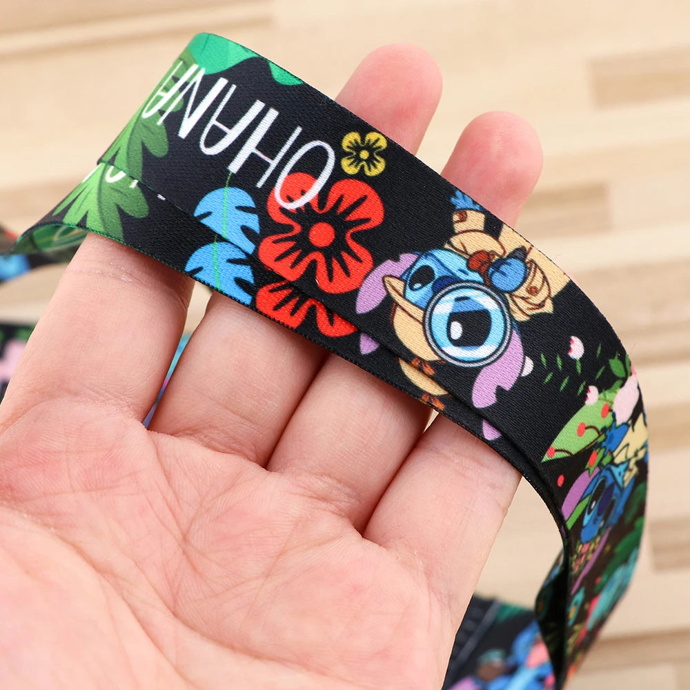 Stitch Lanyard ID Card Badge Holder