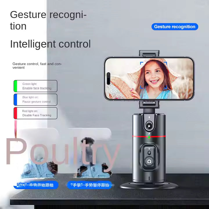 New Portable AI Intelligent P02 Gimbal Stabilizer