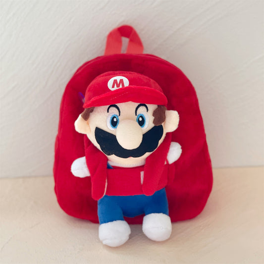 ๐ฎ Mario & Luigi Plush Backpack โ Super Soft, Super Iconic!