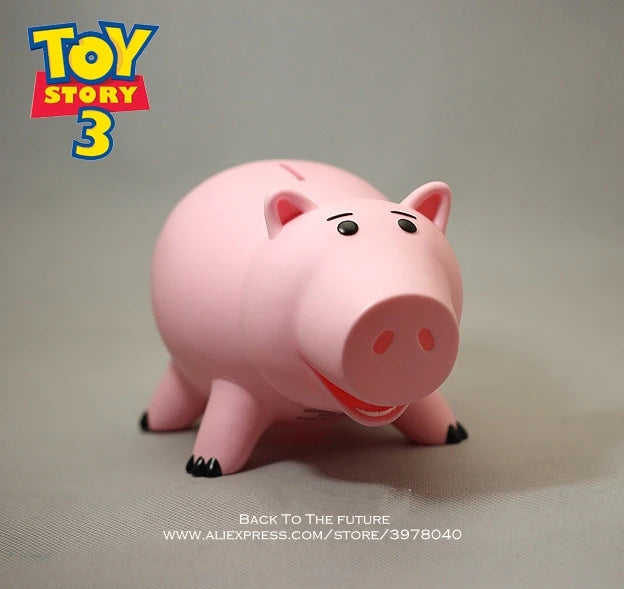 Toy Story 4 Hamm the Piggy Bank Q Version 21cm PVC Pig Action Figures Mini Dolls Kids Toys Model for Children Gift