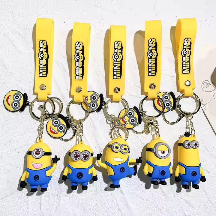 π‘ Minions Rubber Keychains