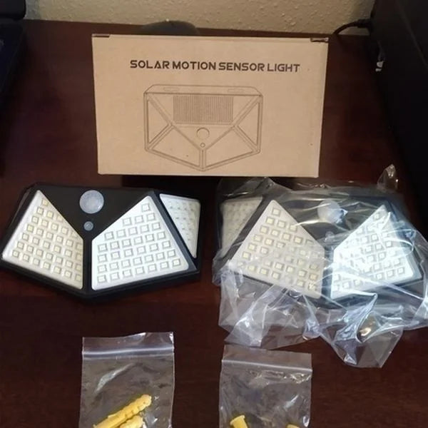Solar Power Wall Light-Motion Sensor Waterproof