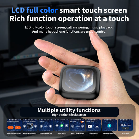 L09 Ai Translator Earbuds Smart Touch Screen Translator Earphone 164 Languages Translator