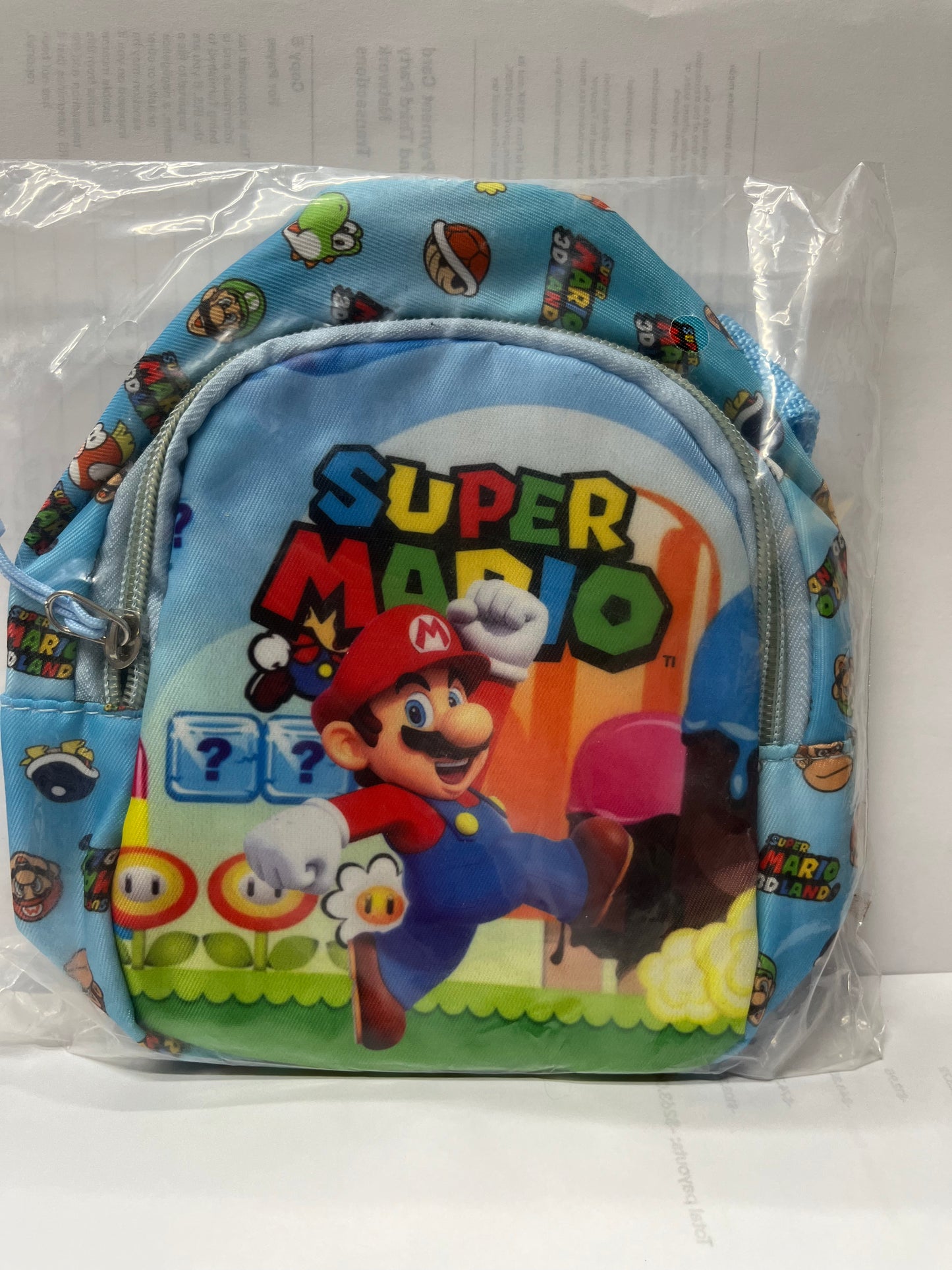 Level Up Your Kid's Style with the Super Mario Crossbody Bag!