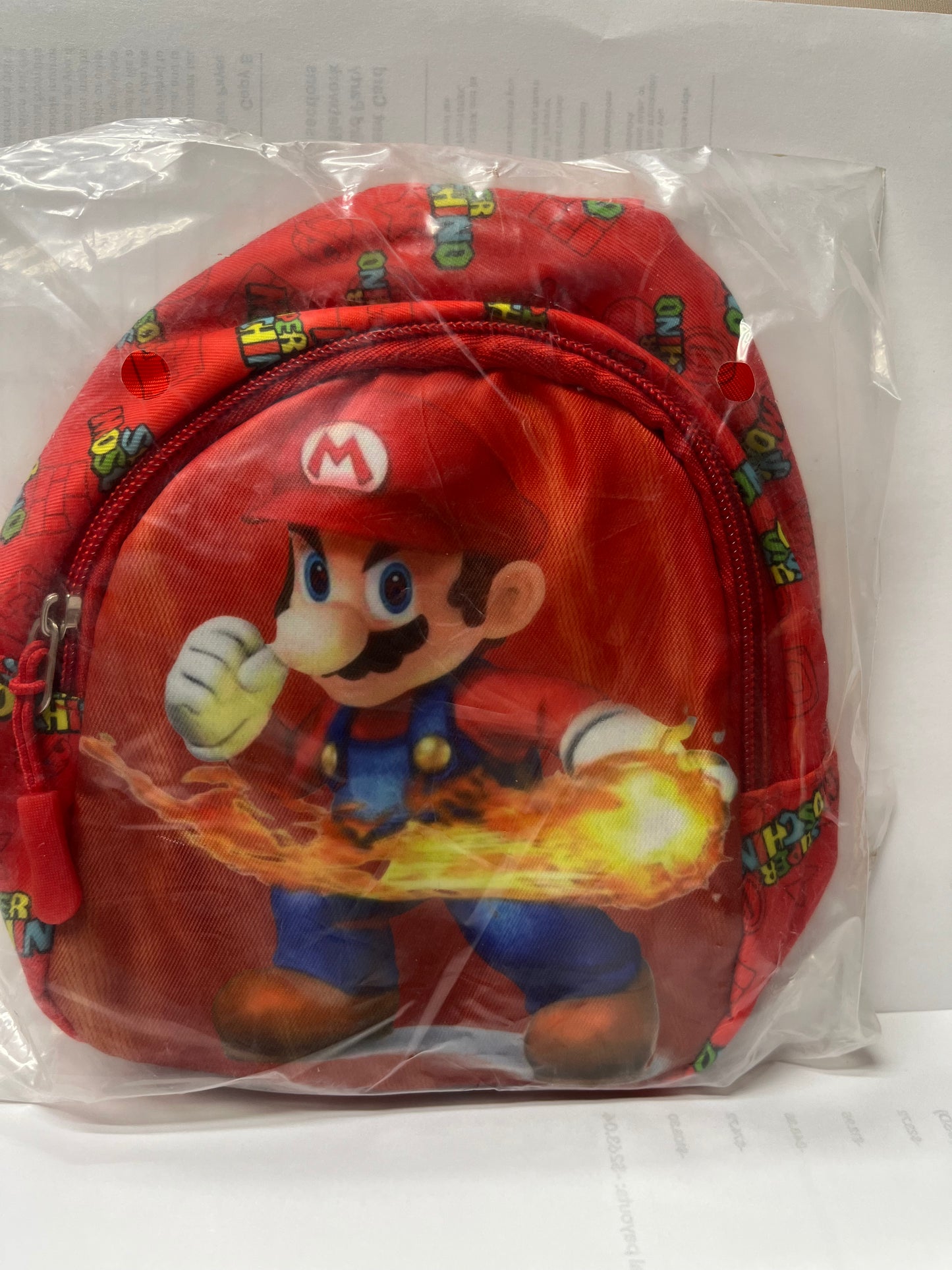 Level Up Your Kid's Style with the Super Mario Crossbody Bag!