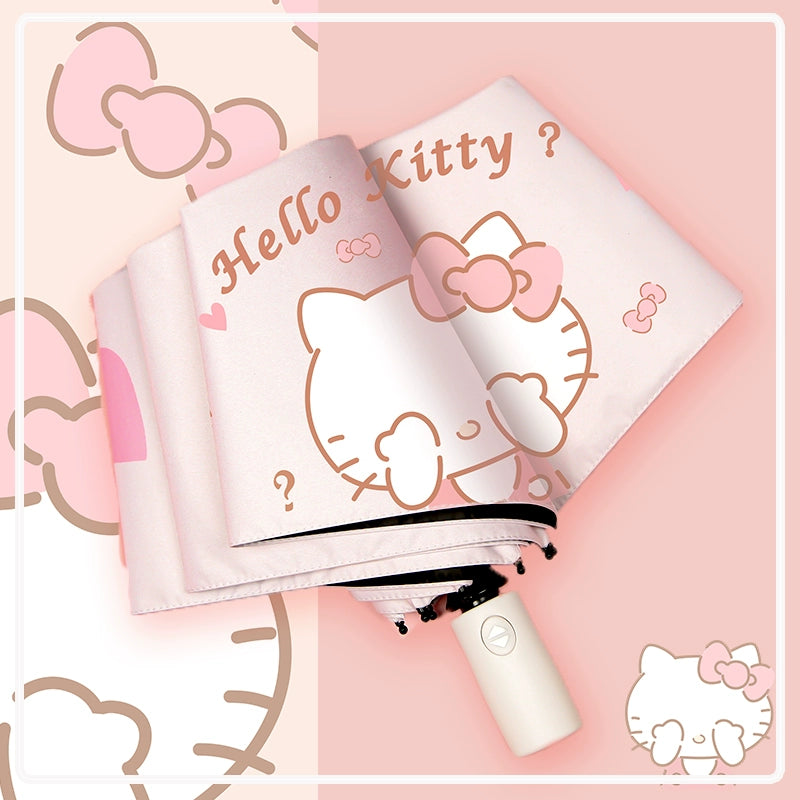 Hello Kitty Elementary School Student Sun-Proof Umbrella