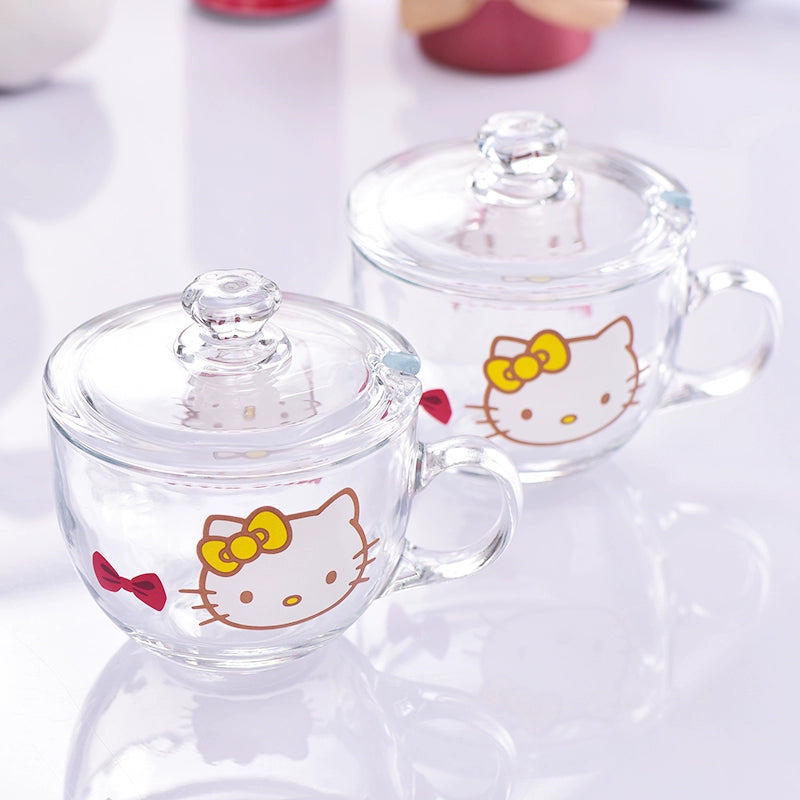 K-style Hello Kitty Creative Glass CupTea Cup