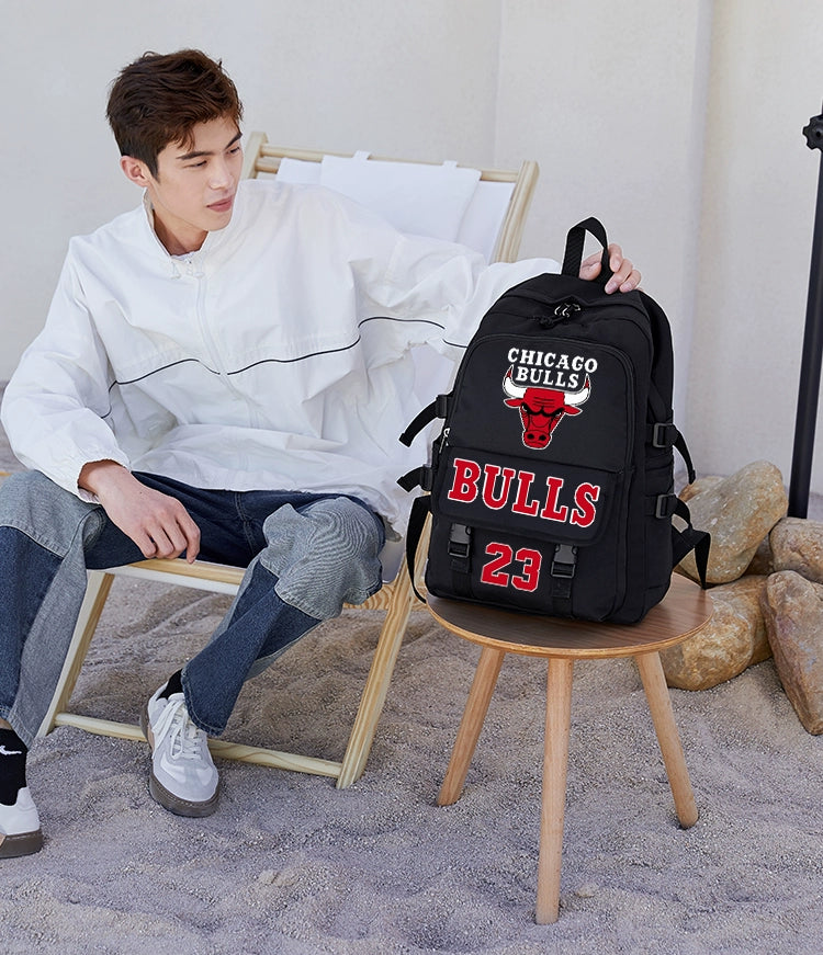 NBA Joint Name New Arrival Large Capacity Schoolbag Boys Primary School Students Kids Niche Style Kobe Star James Men's Lightweight