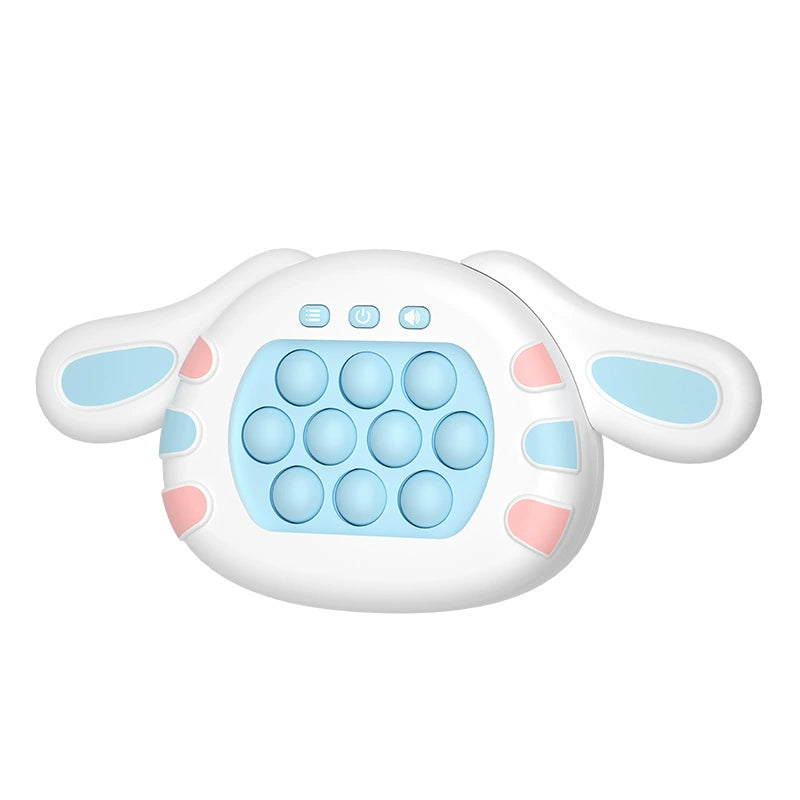 Light Up Pop It Bubble Puzzle Game Machine Quick Push Toys