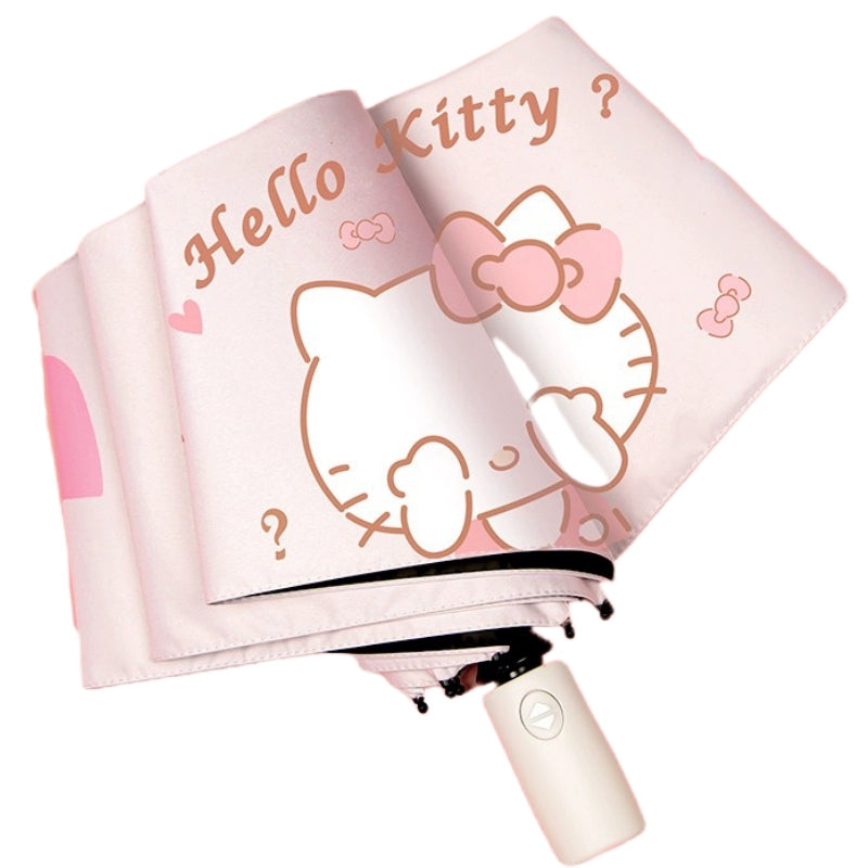 Hello Kitty Elementary School Student Sun-Proof Umbrella