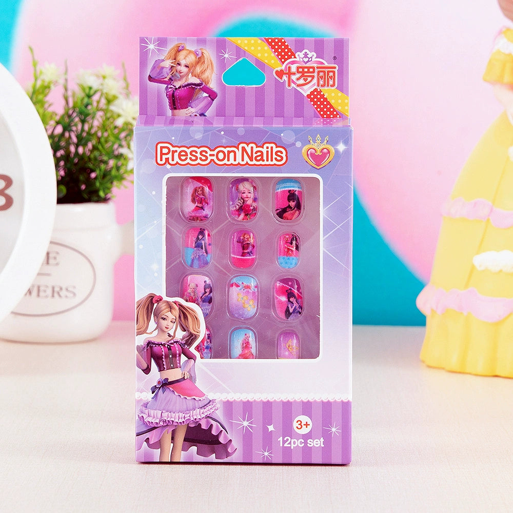 Ye Luoli Ice Princess Gem Girl Toy Nail Sticker