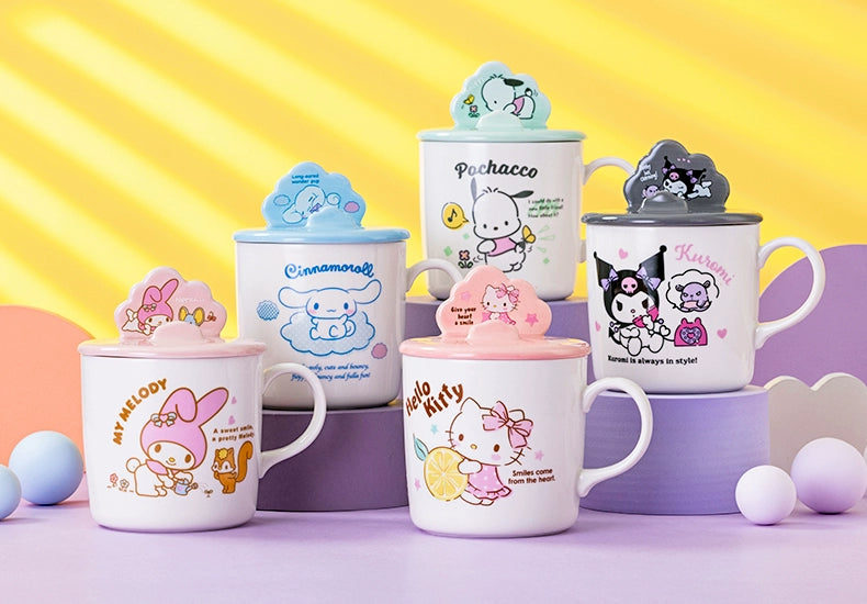 Hello kitty Japanese Style Creative Mug with Lid