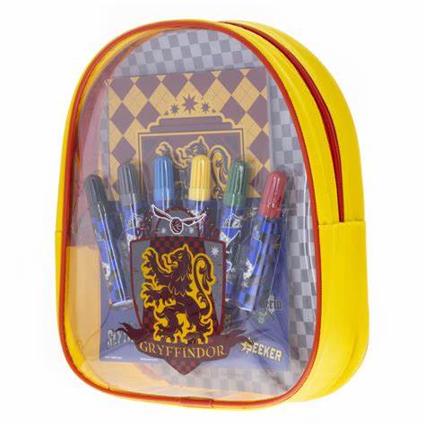 Gryffindor Seeker Backpack Set – Hogwarts School Supply Magic