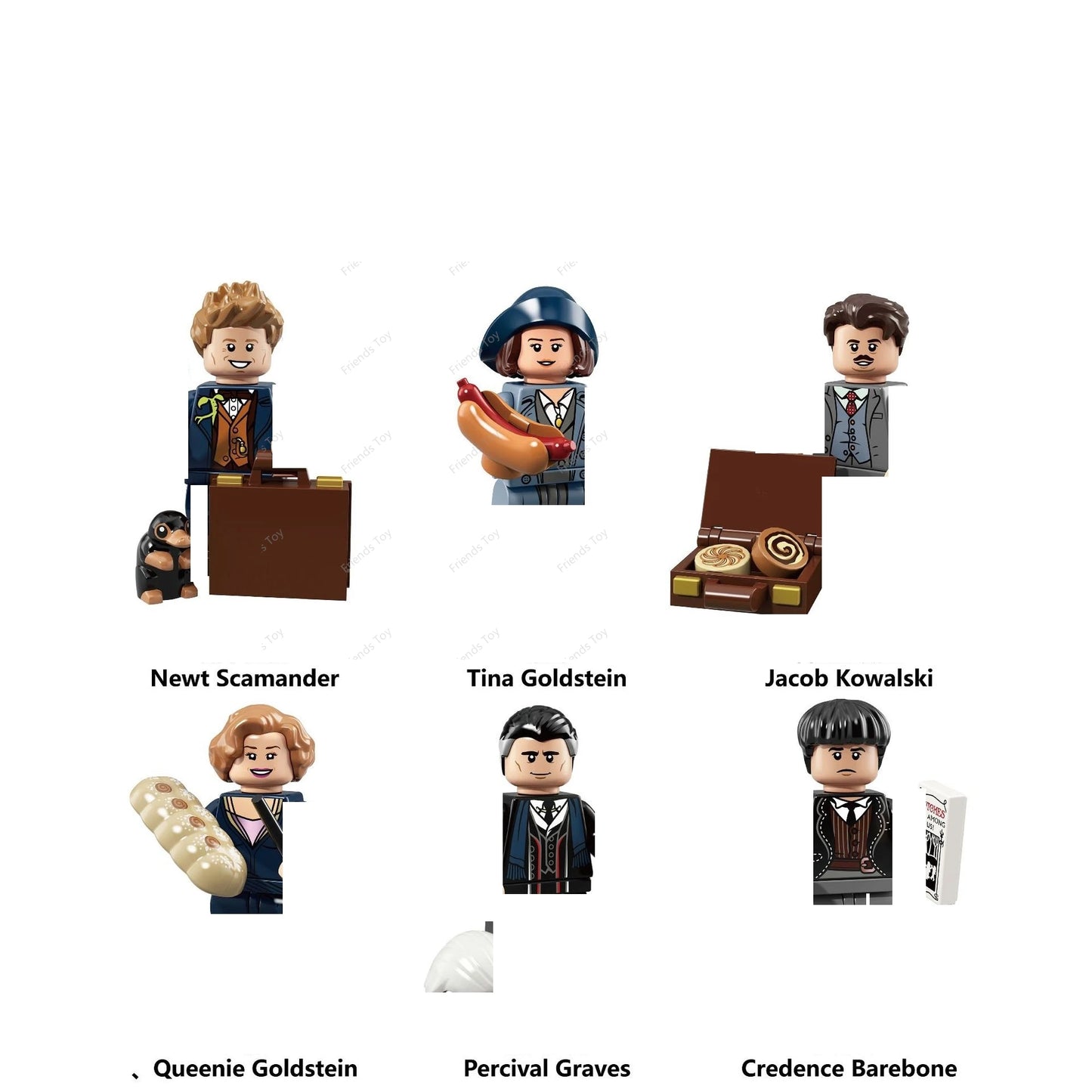 14pcs/set Harris HP Mini Man Figure WM6059