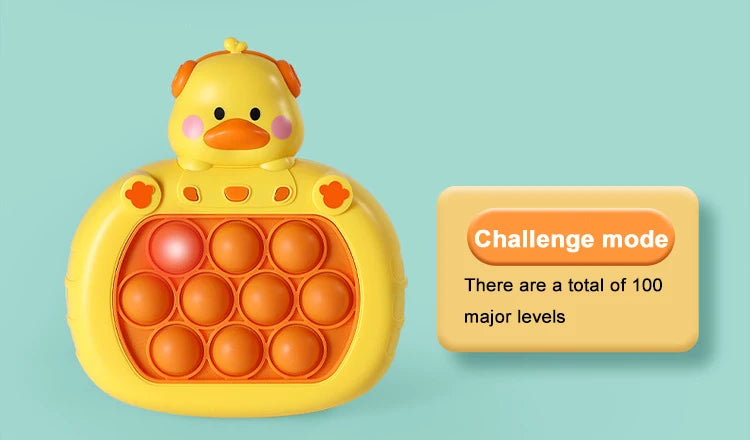 Upgraded Light and Quick Push Game Fidget Toys for Kids Adult Anti Stress Relief Sensory Toys Boys and Girls Fun Games Gifts