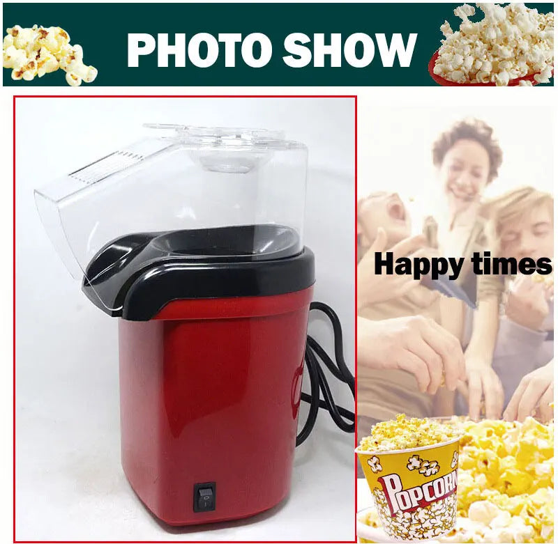 Popcorn Makers Mini Popcorn Machine Electric Household Appliance Machine Fully Automatic Popcorn Machine For Home Kitchen