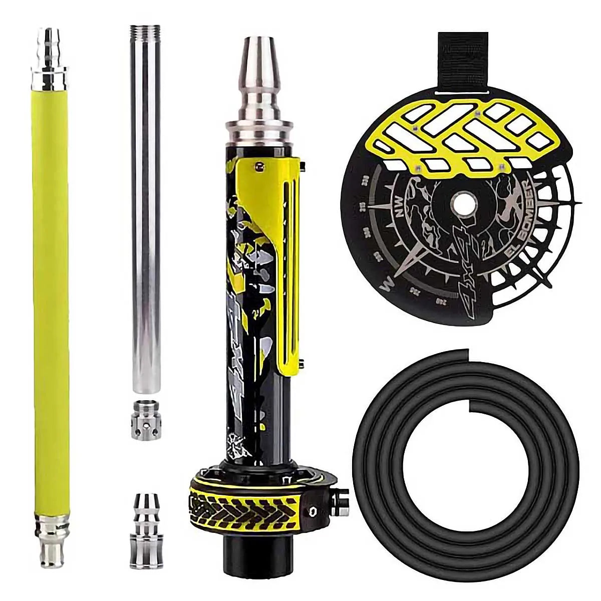 EI Bomber Hookah Set without Glass Vase Off Road 4X4 Racing Car Style Gift Box Packing Russia Shisha Chicha Nargile Cachimba