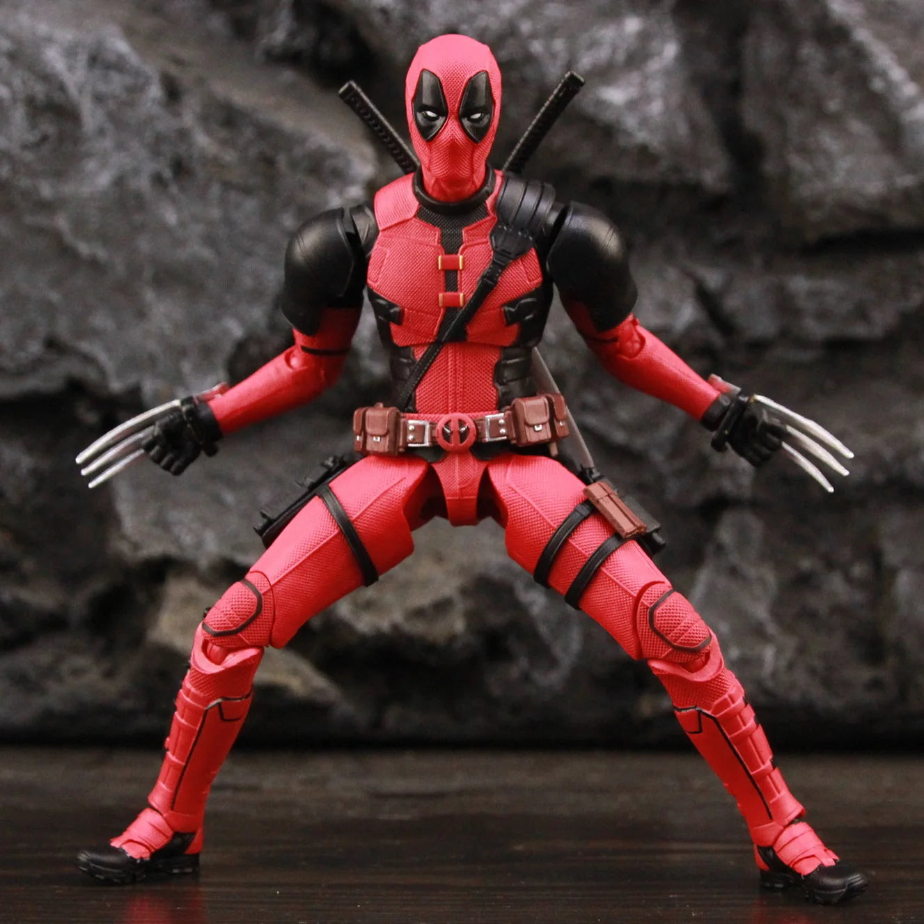 ZD Marvel 2024 Movie Deadpool 3 Deadpool & Wolverine 1/10 8" Action Figure Wade Winston Wilson Howlett Logan Legends Toys