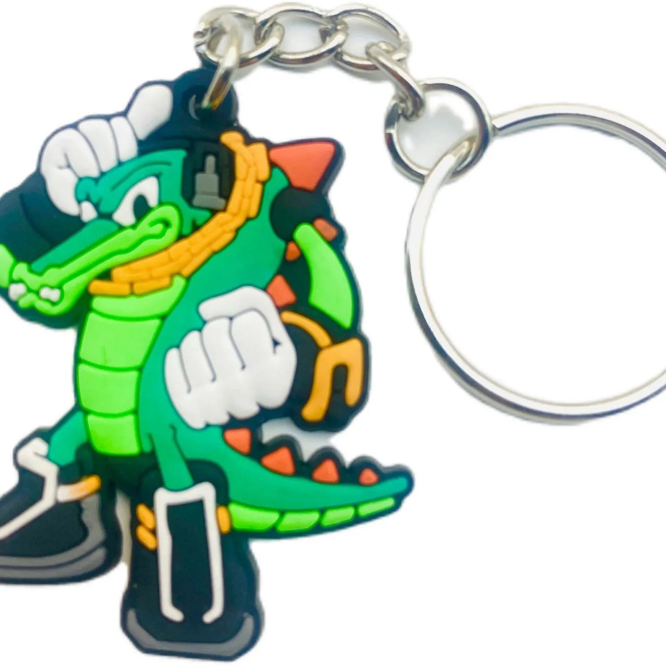 New Sonic The Hedgehog Key Chain Pendant Key Chain Hangings Pvc Japanese Anime Key Ring Schoolbag Decoration