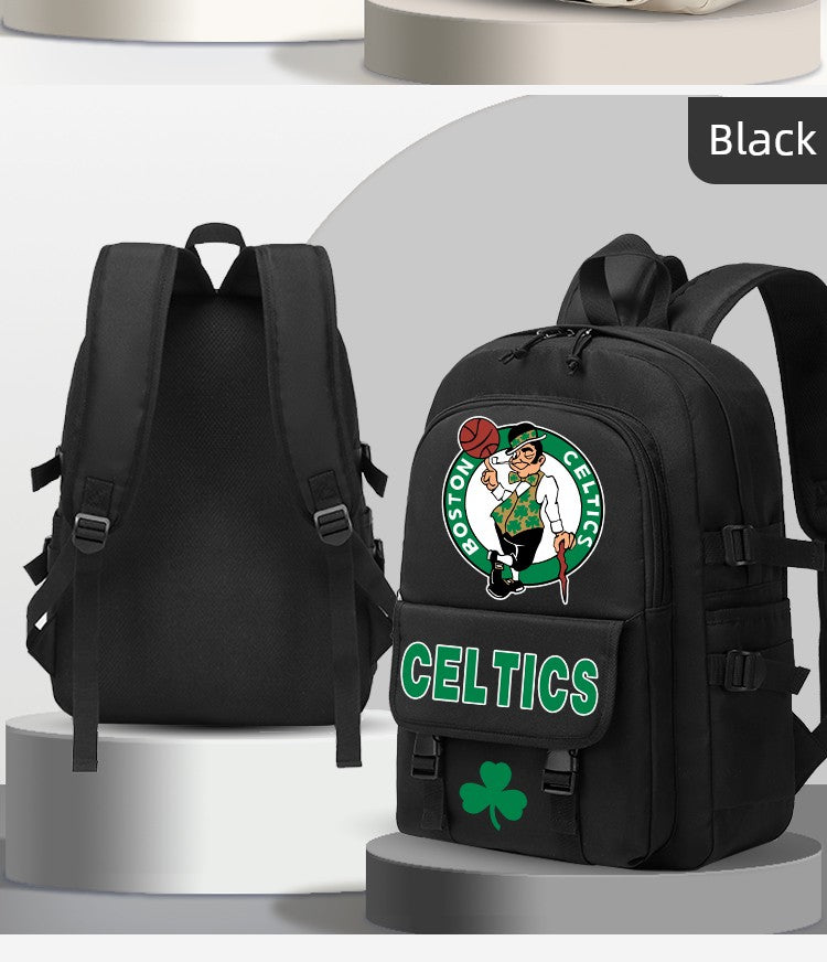 NBA Joint Name New Arrival Large Capacity Schoolbag Boys Primary School Students Kids Niche Style Kobe Star James Men's Lightweight
