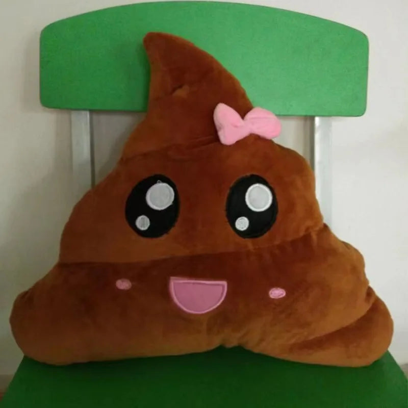 Funny Super Poop Pillow Plush Toy Creative Cute Face Expression Shit Doll Stuffed Toy for Children Kids Birthday Christmas Gifts