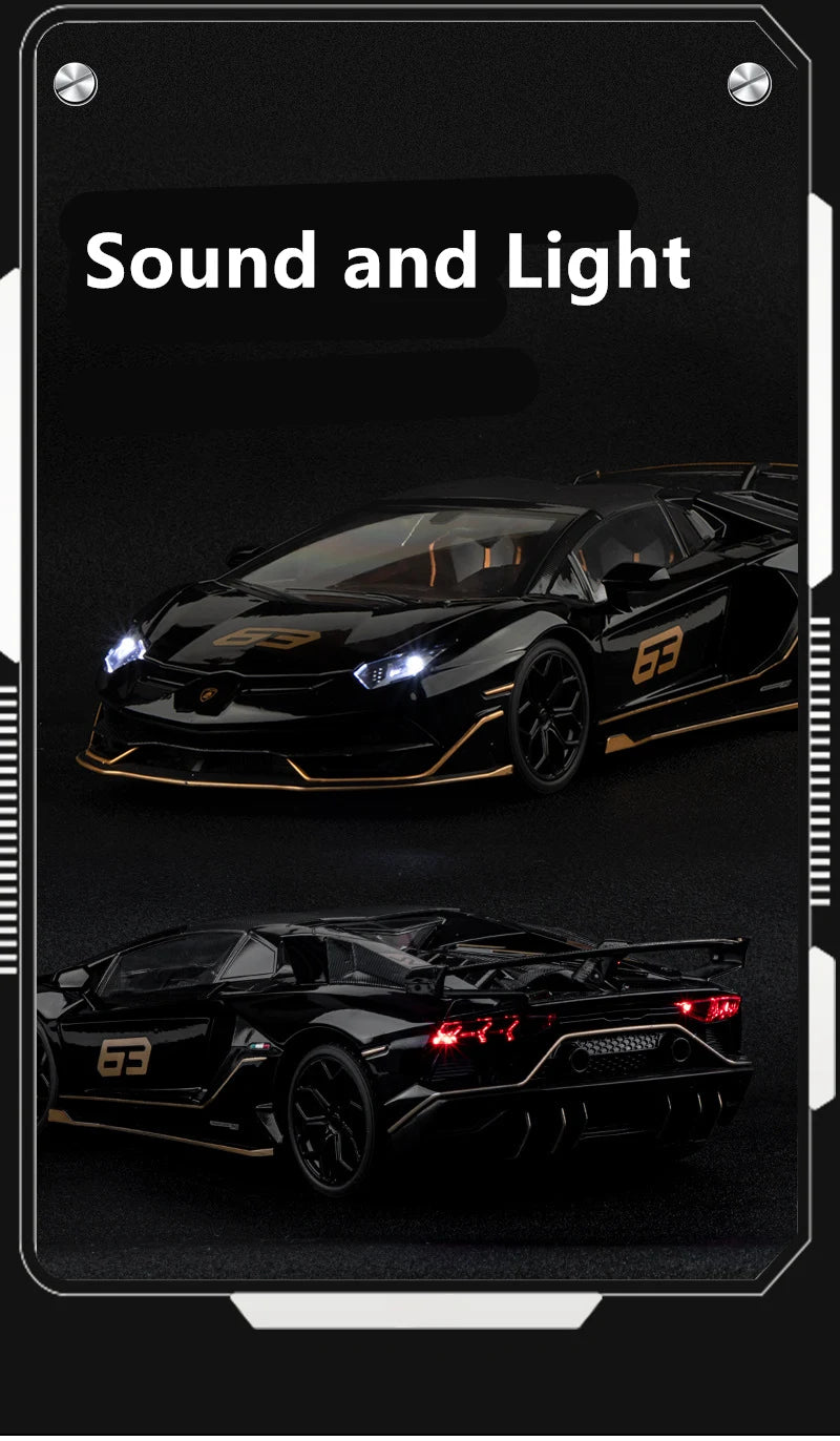 TOY 1/18TH Alloy Racing Car Model Diecasts Metal Toy Sports Car