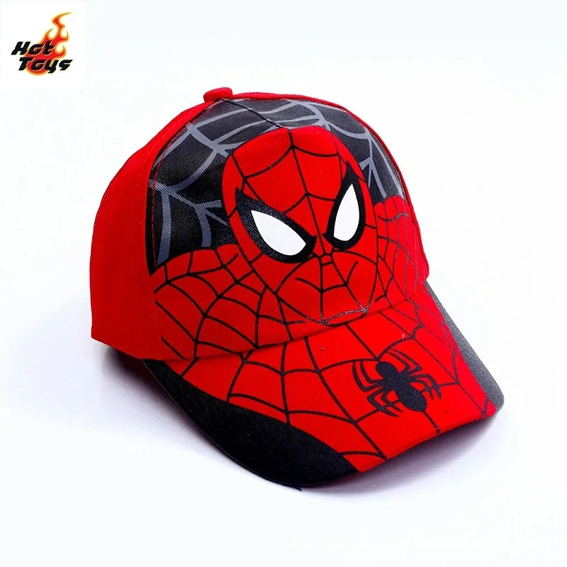 MENS Spider Man Baseball Cap Cartoon Mesh Cap Hip Hop Hat Sunscreen Breathable Adjustable Children's Day Christmas Gift Ornament