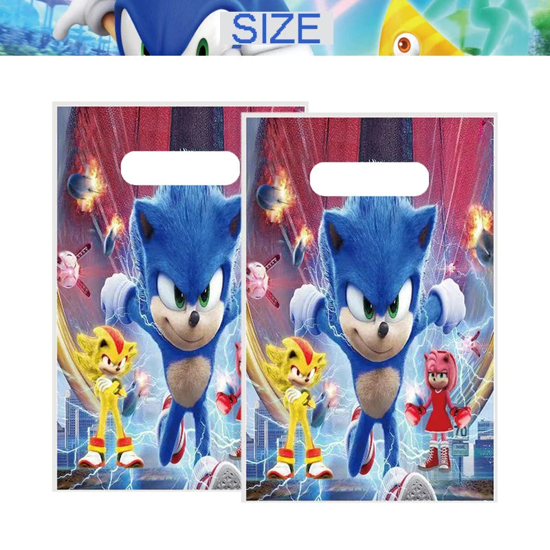 Kit Sonic Party Supplies Boys Birthday Party.