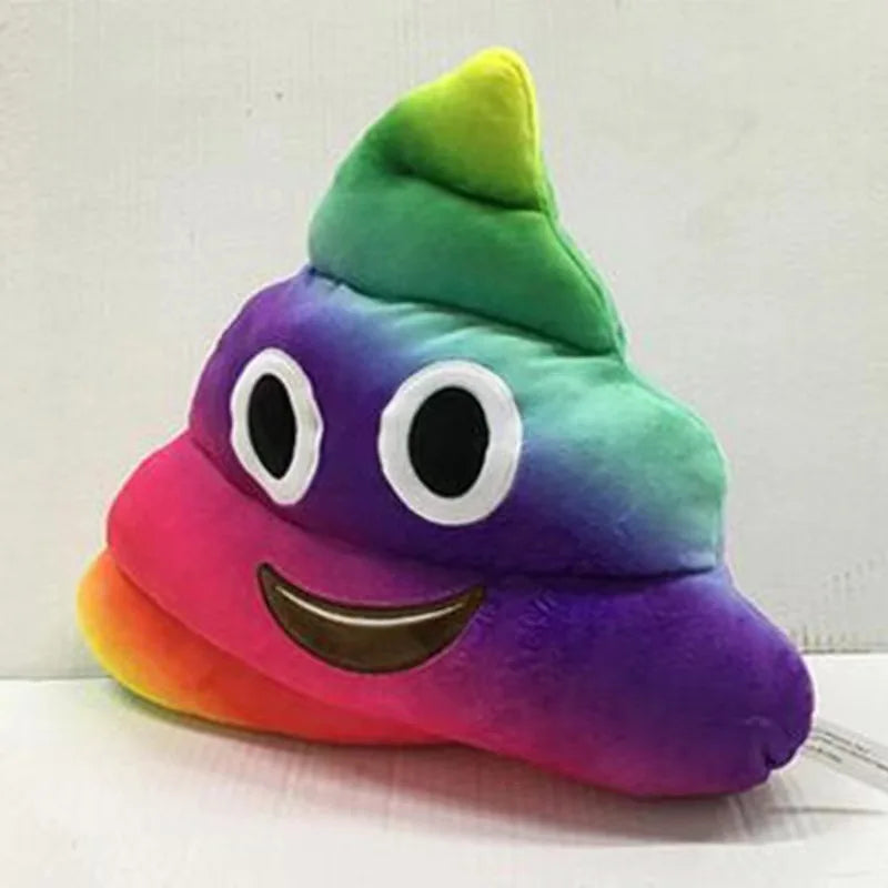 Funny Super Poop Pillow Plush Toy Creative Cute Face Expression Shit Doll Stuffed Toy for Children Kids Birthday Christmas Gifts