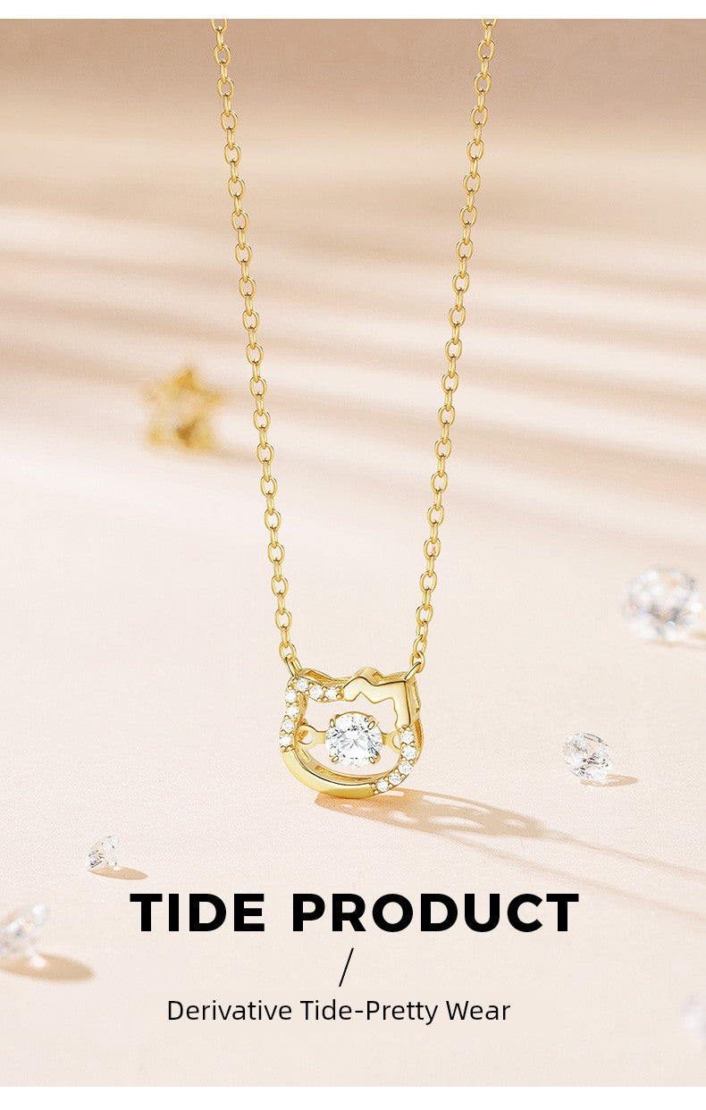 HELLO KITTTY Girlfriend Necklace Practical Birthday Gift