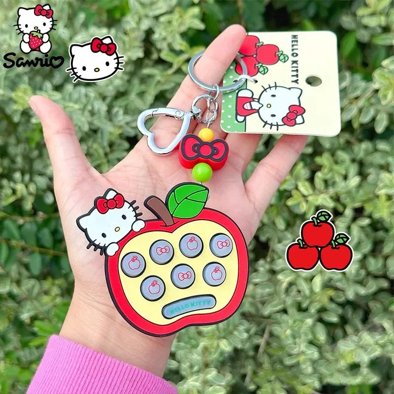 Kawaii Hello Kitty Keychain Sanrio Keychain Accessories