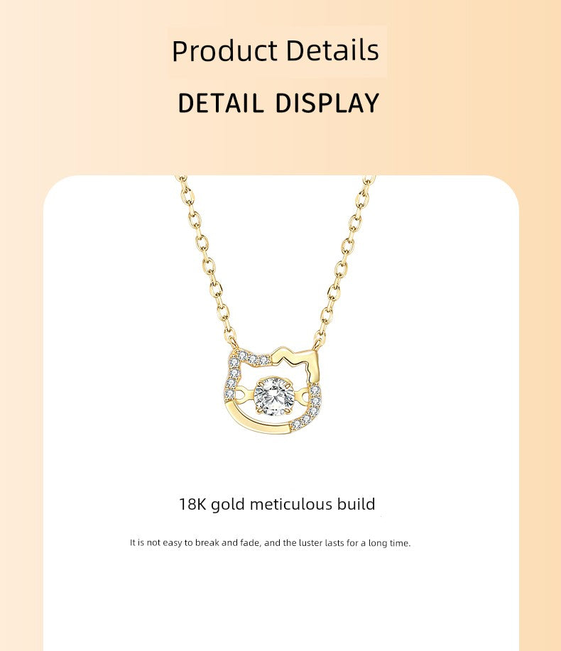 HELLO KITTTY Girlfriend Necklace Practical Birthday Gift
