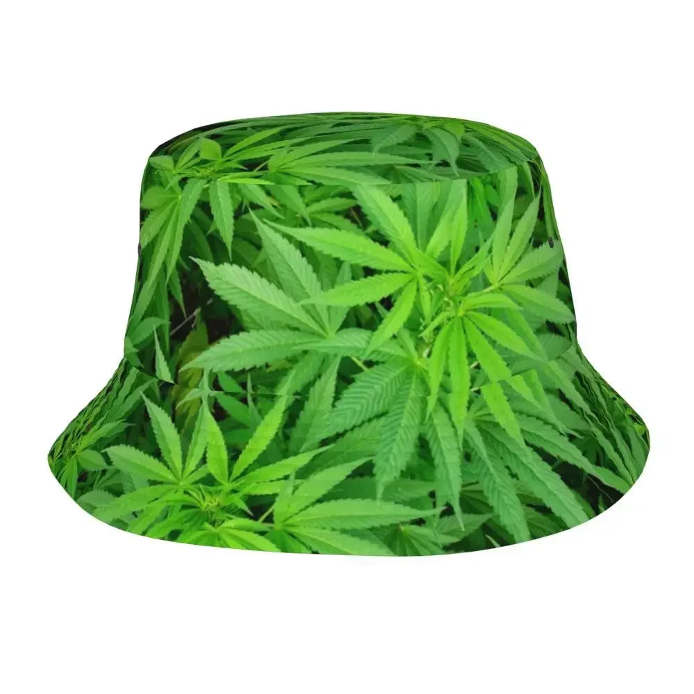420 Marijuana Cannabis Weed Pot Plants Bucket Hat