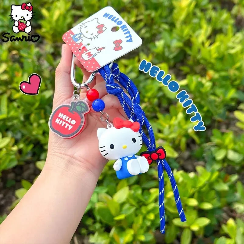 Kawaii Hello Kitty Keychain Sanrio Keychain Accessories