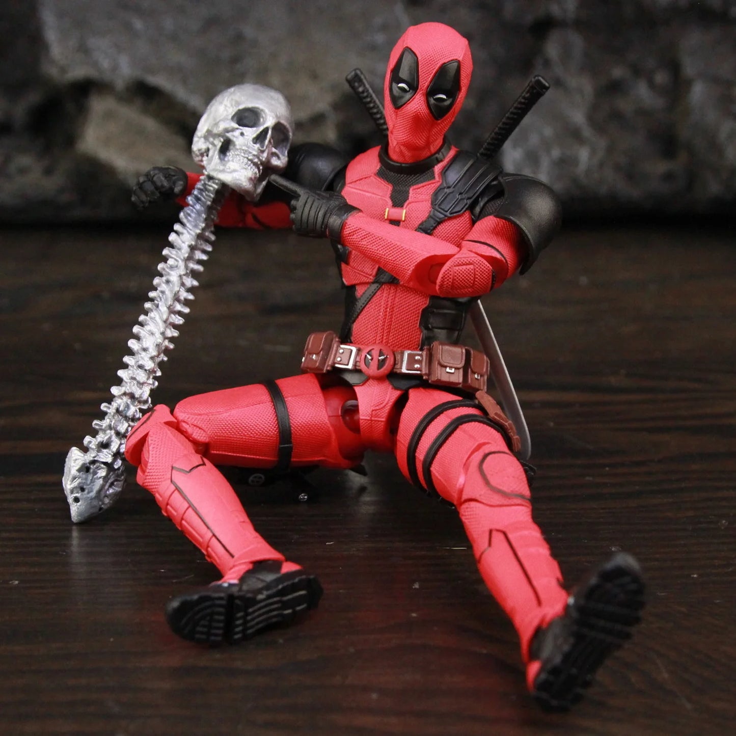 ZD Marvel 2024 Movie Deadpool 3 Deadpool & Wolverine 1/10 8" Action Figure Wade Winston Wilson Howlett Logan Legends Toys