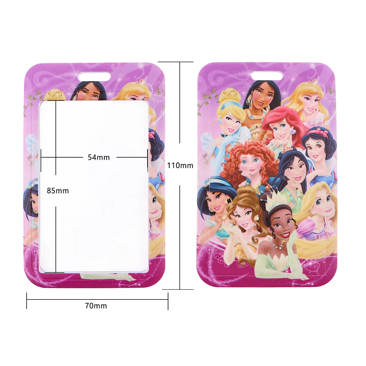 Disneys Princess Keychains Lanyard