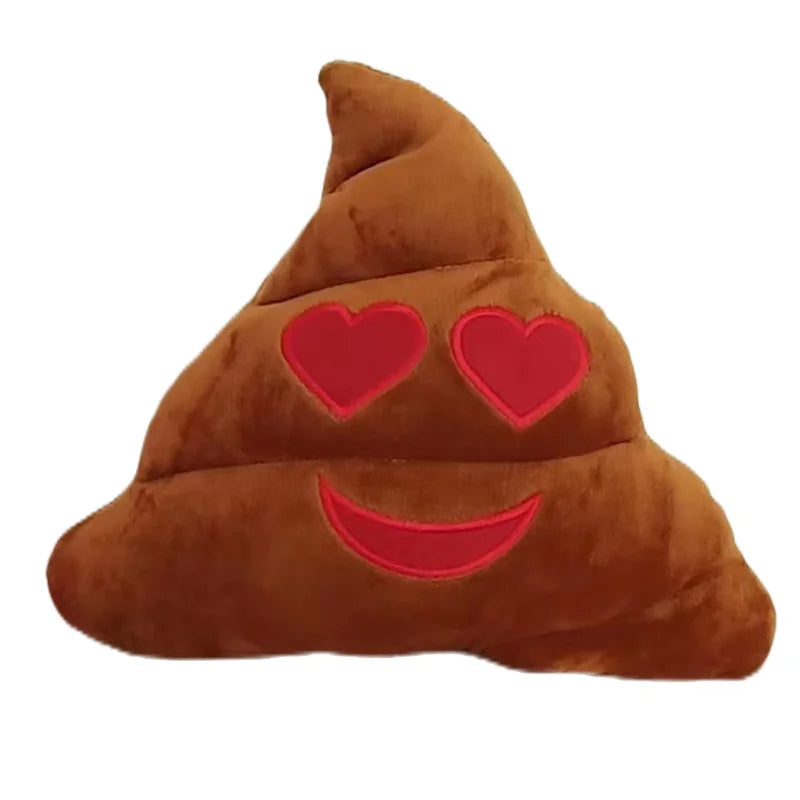 Funny Super Poop Pillow Plush Toy Creative Cute Face Expression Shit Doll Stuffed Toy for Children Kids Birthday Christmas Gifts