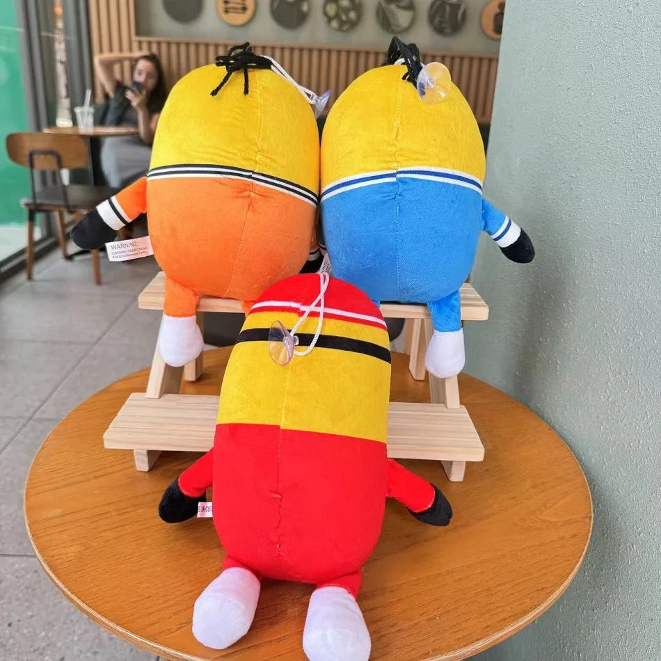 New 20CM Moive Despicable Me 4 Minion Plushie Doll Children's Cute Plush Toy Pillow Cute Rag Doll Birthday Christmas Gift