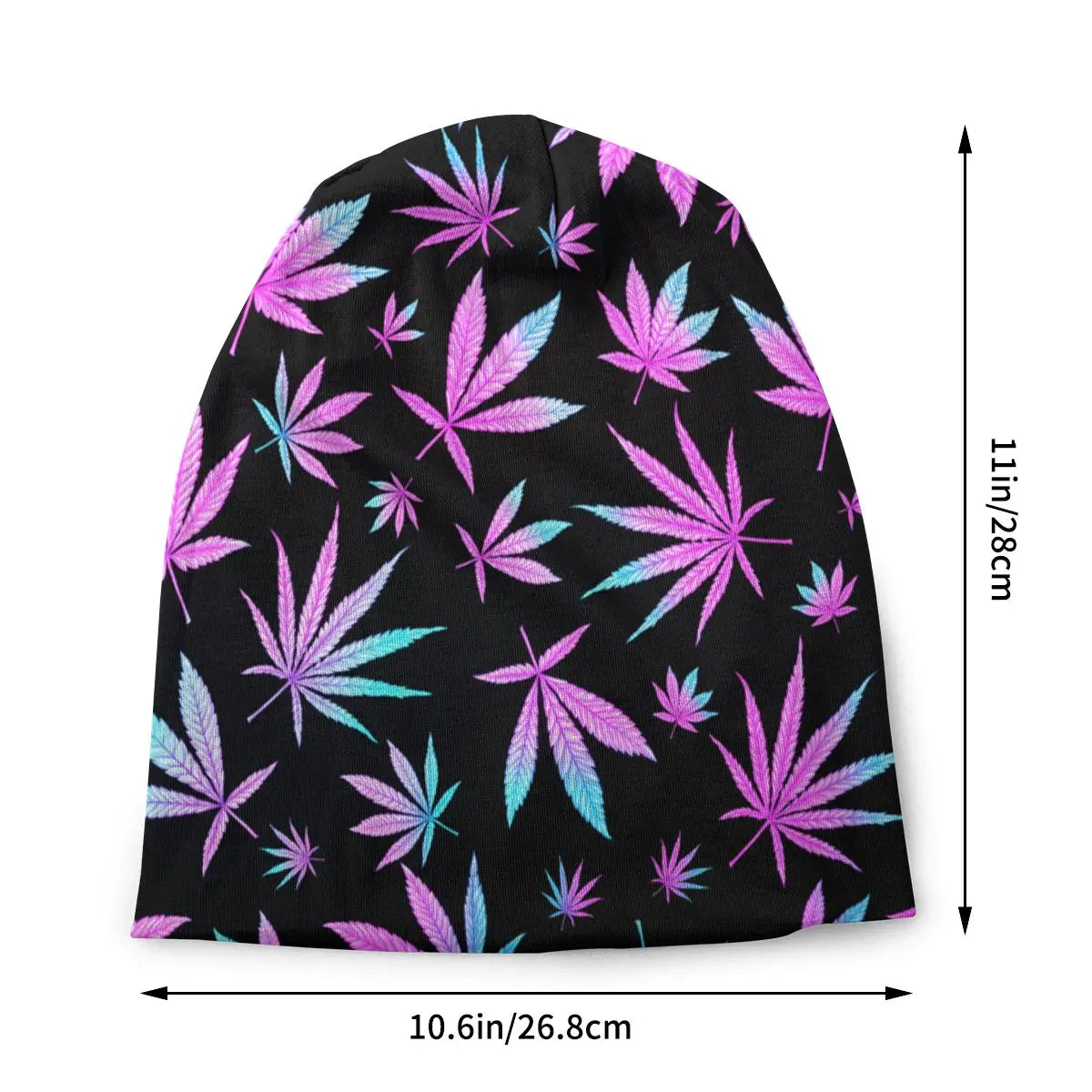 420 Cannabis Leaves Bonnet Hats Knitting Hats Hip Hop